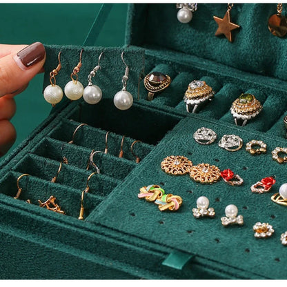 Three-Layer Jewelry Storage Box