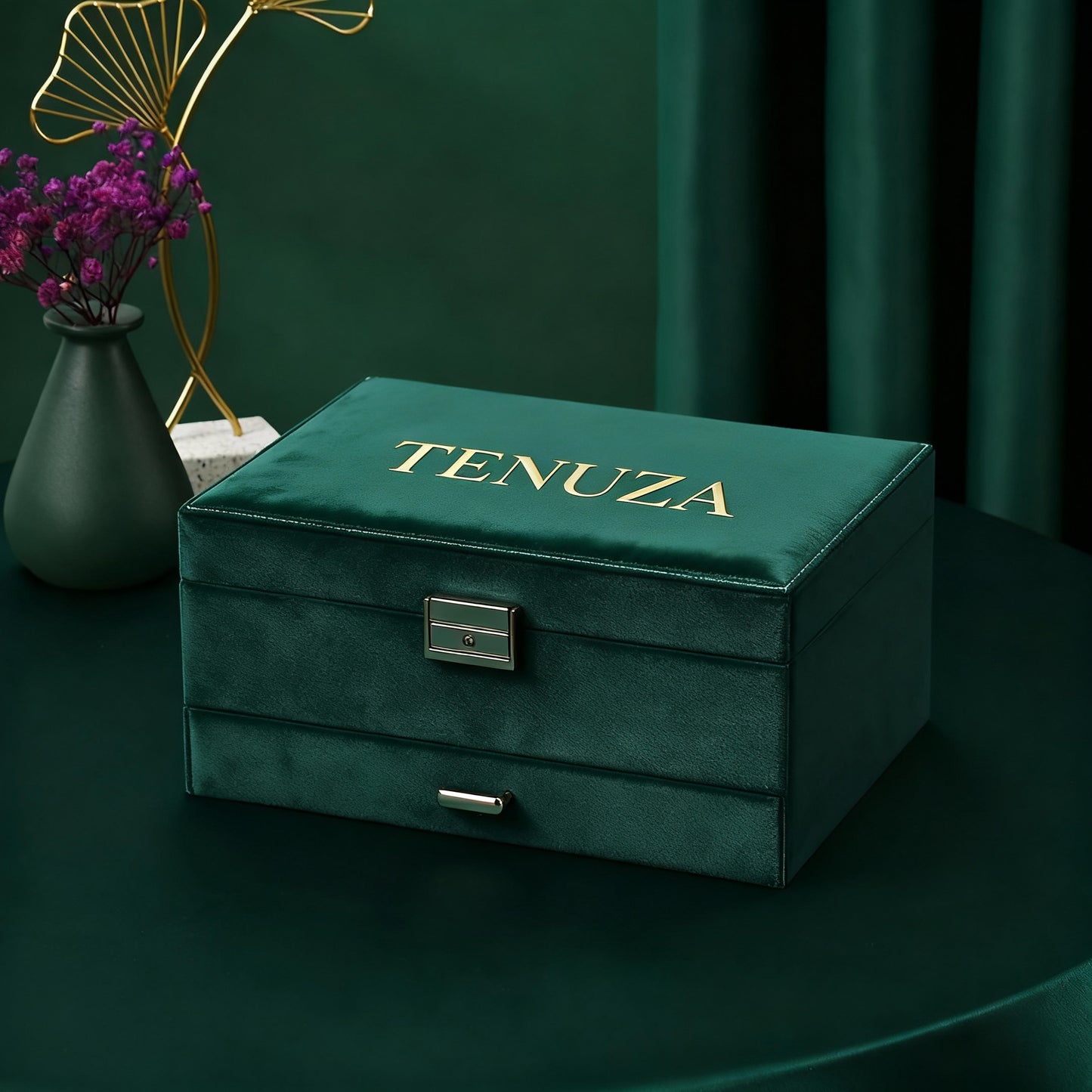 Three-Layer Jewelry Storage Box